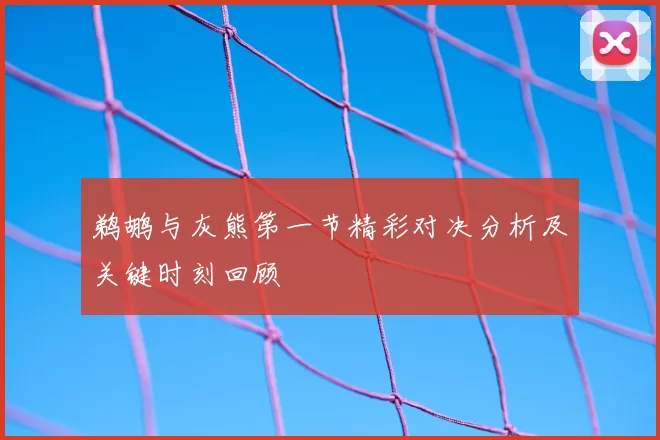鹈鹕与灰熊第一节精彩对决分析及关键时刻回顾