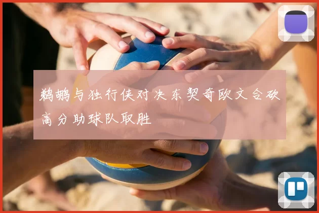 鹈鹕与独行侠对决东契奇欧文合砍高分助球队取胜