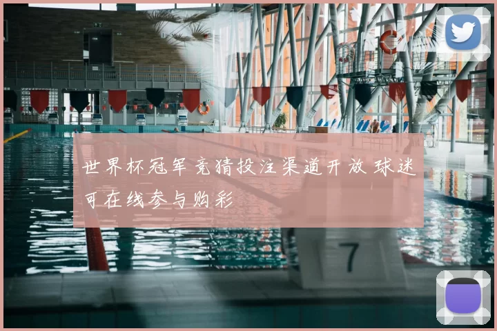 世界杯冠军竞猜投注渠道开放 球迷可在线参与购彩